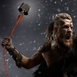 The Barbarian - 360 graders fiskemagnet - 1600 kg