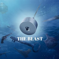 Beast - 360 graders fiskemagnet - 1400 kg 