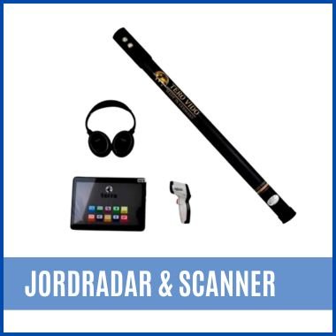 Jordradarer/3D Scannere