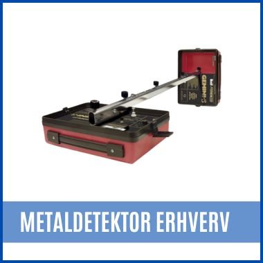 Metaldetektor til erhverv