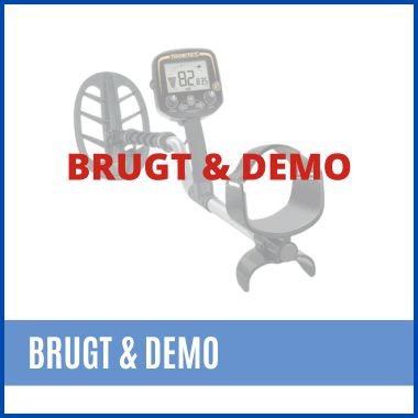 Brugt & demo metaldetektor