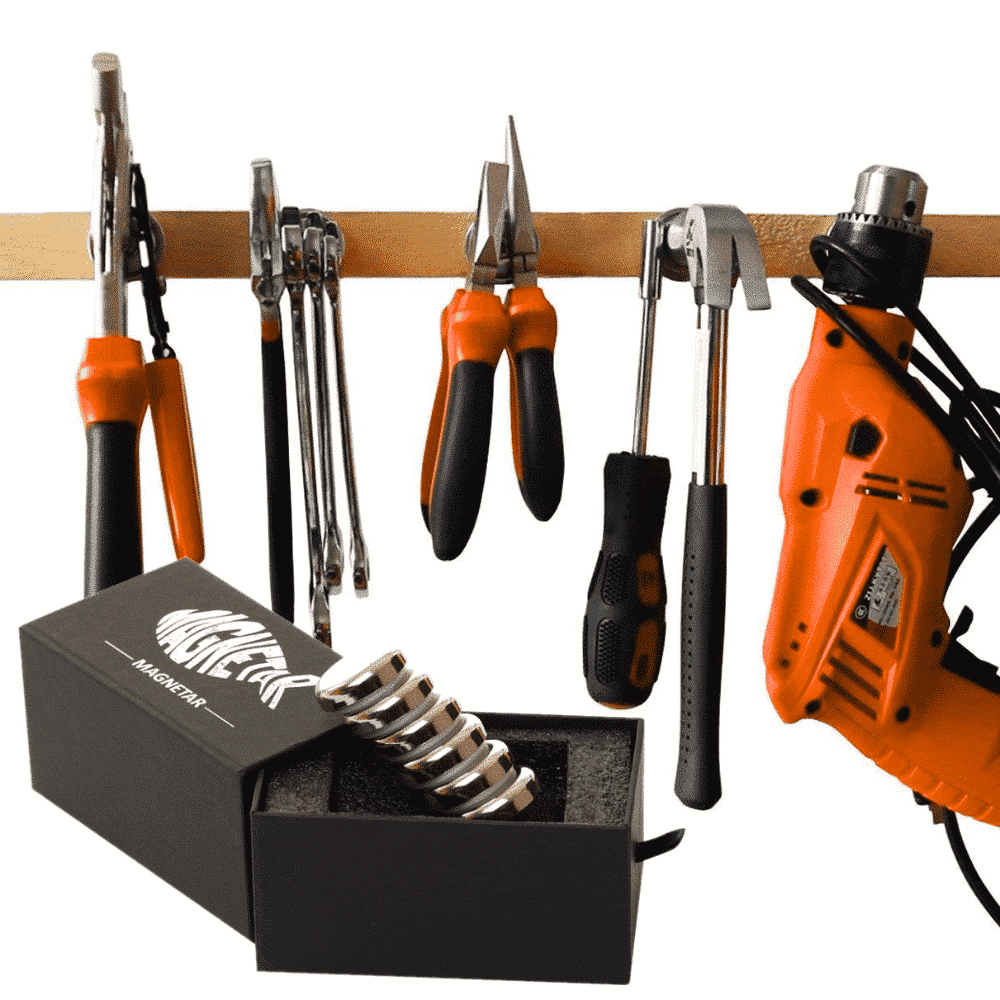 Magnetar Magnet med skrue 35 kg - 6 stk