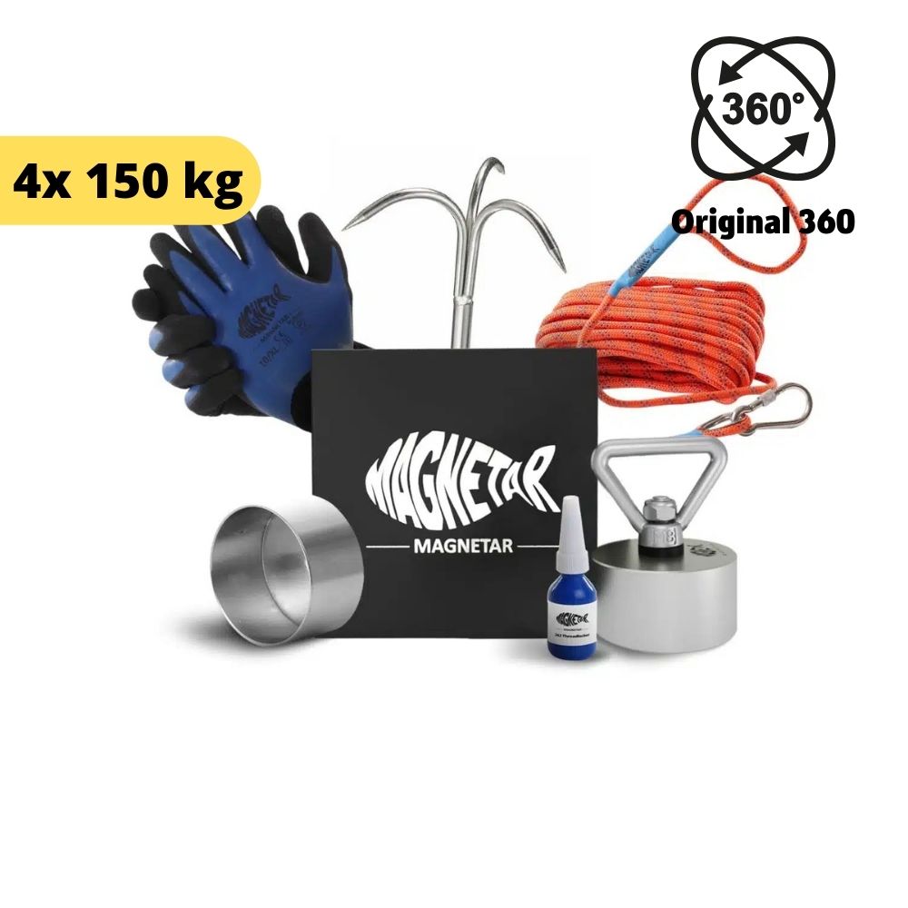 Hardcore - Pro pakke magnetfiskesæt