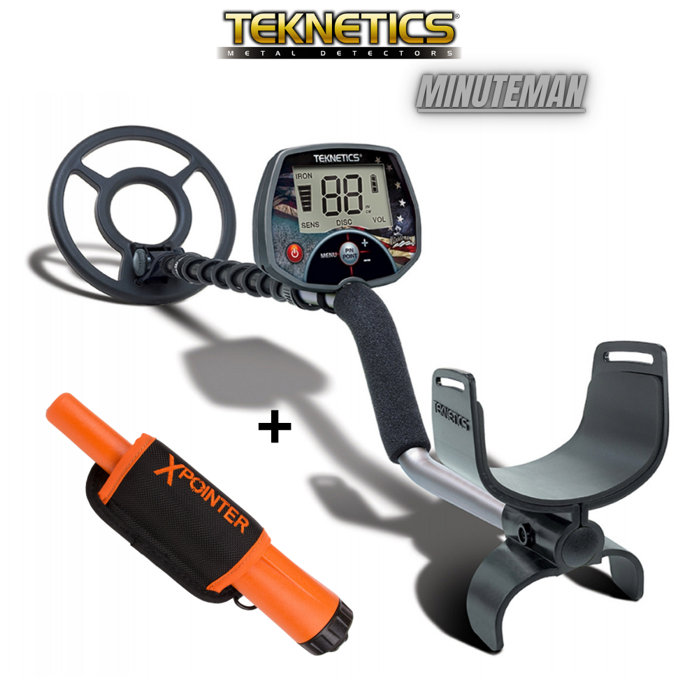6: Teknetics Minuteman metaldetektor Metaldetektor + Quest Xpointer