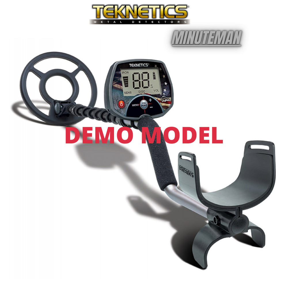 7: Teknetics Minuteman metaldetektor - DEMO