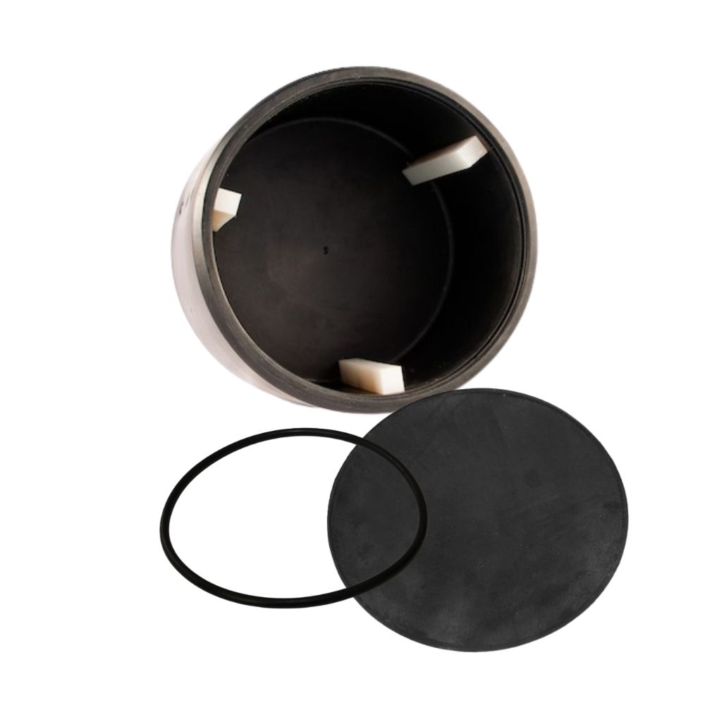 5LB Tromle med finner (til metal)