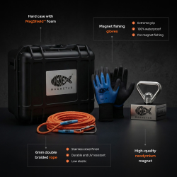 Cube X fiskemagnet Kit - 450 kg