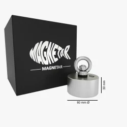 Hardcore - 360 graders fiskemagnet - 600 kg 