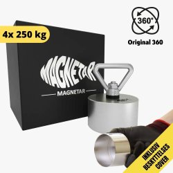 Terror - 360 graders fiskemagnet - 1000 kg 