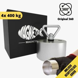 The Barbarian - 360 graders fiskemagnet - 1600 kg