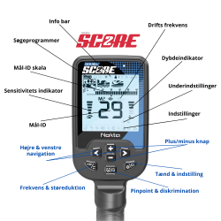 Nokta Double Score metaldetektor 