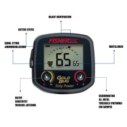 Fisher Gold Bug Easy Power metaldetektor