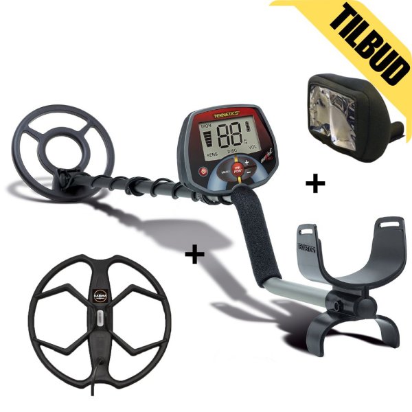 Teknetics Eurotek Pro metaldetektor + ekstra sgespole