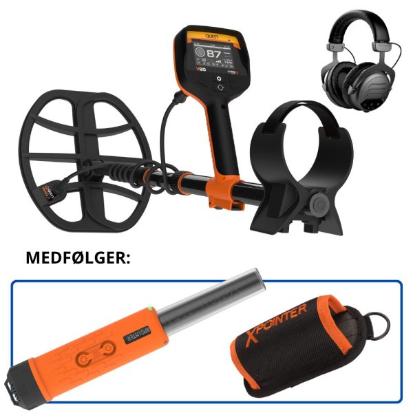 Quest V80 metaldetektor - Kampagne