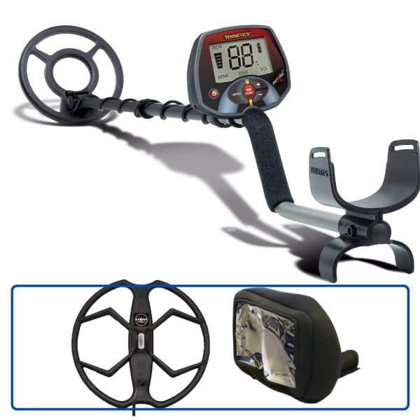 Teknetics Eurotek Pro metaldetektor + ekstra sgespole