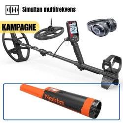 Nokta Triple Score med AccuPoint Lite pinpointer