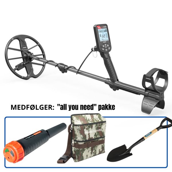 Nokta Simplex Ultra metaldetektor "All you need" pakke