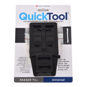 Quick tool universal holdesystem til detektorspader
