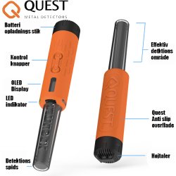 Quest V60 metaldetektor - Kampagne