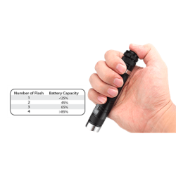 EagleTac DX30LC2-R Genopladelig lygte