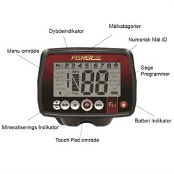 Fisher F44 Metaldetektor 