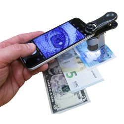 Carson Mini Mikroskop &amp; Clip adapter til mobiltelefon