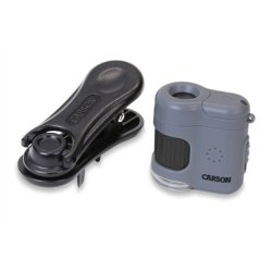 Carson Mini Mikroskop &amp; Clip adapter til mobiltelefon