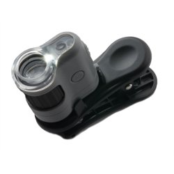 Carson Mini Mikroskop &amp; Clip adapter til mobiltelefon