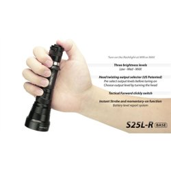 EagTac Genopladelig lygte S25L-R