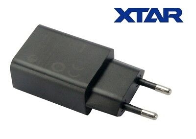 5: Xtar lysnet adapter 5V-2.1A